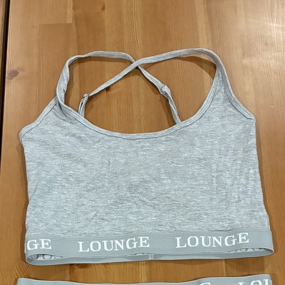 Lounge Women's Soft Gray Bralette - Picture 1 of 2